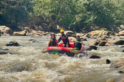 7 Hour Sticky Waterfall and Double Rafting Adventure - Two Rafts in One Day: Class 3–4 Whitewater Then a Bamboo Float