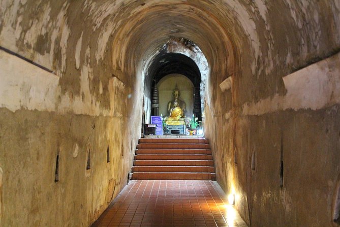 Best seller!! Amazing Night tour, Doi Suthep + Wat umong - Top Must visit! - Stop 2: Doi Suthep, 306 steps (or the funicular) and the Naga stairs