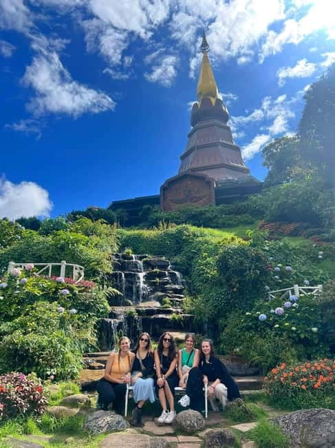 Chang Mai: Doi Inthanon Day Tour w/Waterfalls & Hilltribes - King’s and Queen’s Pagodas: cultural stops that don’t eat your whole afternoon