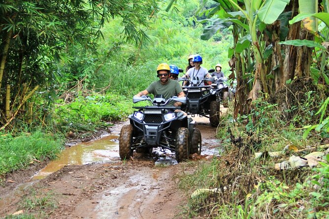 Chiang Mai Adventure ATV Secret Waterfall and Bamboo Rafting - Stop 2: secret waterfall swim plus tea-and-snacks picnic views