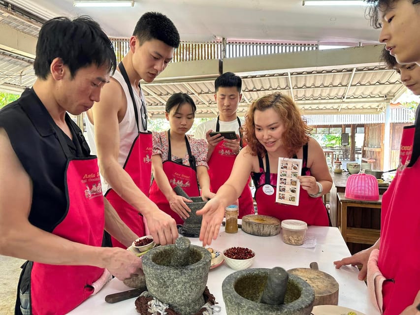 Chiang Mai: Asia Scenic Thai Cooking School - Picking your dishes from the Thai classics menu