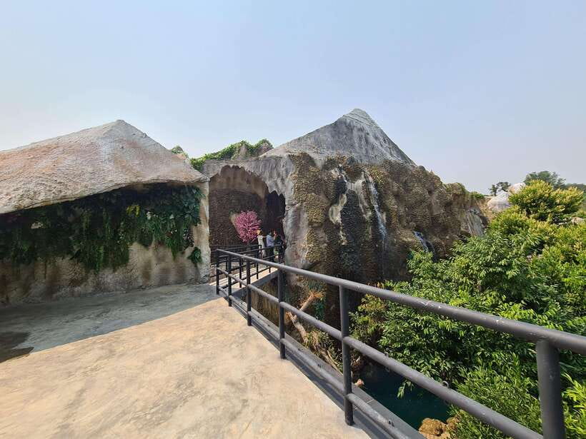 Chiang Mai: Dantewada Land of Angels & Sticky Waterfall Tour - Dantewada Land of Angels: Man-Made Magic With Real Photo Power