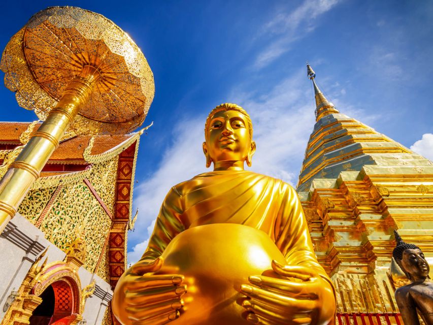 Chiang Mai: Doi Suthep and Wat Umong Enchanting Evening Tour - Doi Suthep After Dark: The 309 Steps and the Golden Pagoda Ceremony