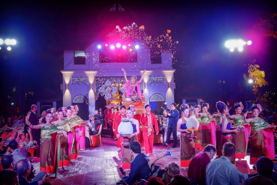 Chiang Mai: Khan Toke Traditional Meal & Dancing Performance - The dancing show up close: costumes, drums, and interactive moments