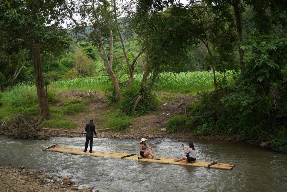 Chiang Mai: National Elephant Care, Rafting, & Ziplines Trip - Thai buffet lunch by the river: where the day slows down