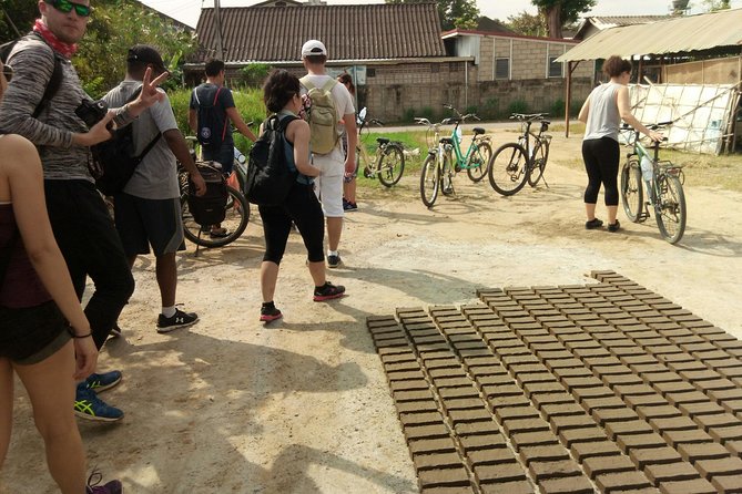 Chiang Mai Paradise Full-Day Cycling Adventure Tour - Buddhist paper garlands and Thai farming lessons (rice, orchards, mushrooms)