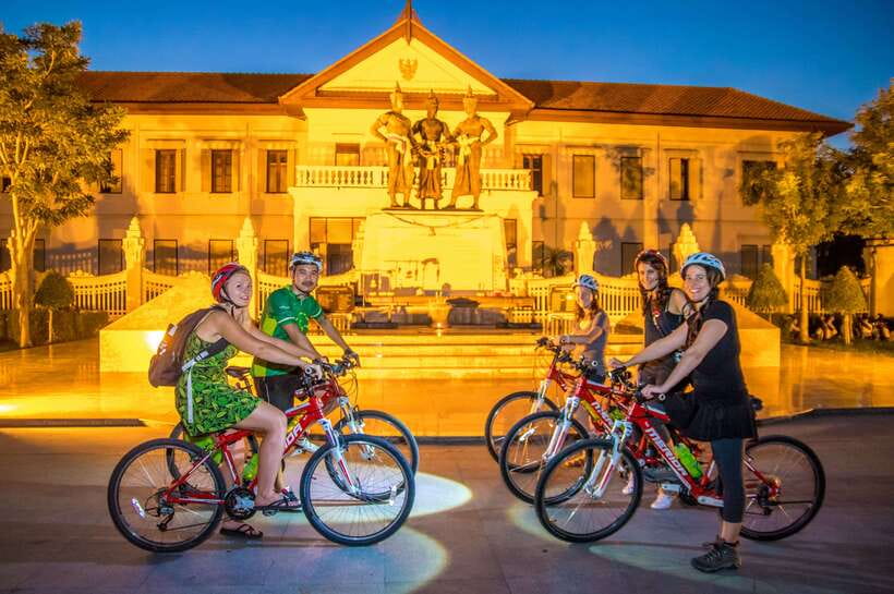 Chiang Mai: Private Historic Old City Bike Tour - Night - Riding Chiang Mai’s Old City at Night (or Morning)