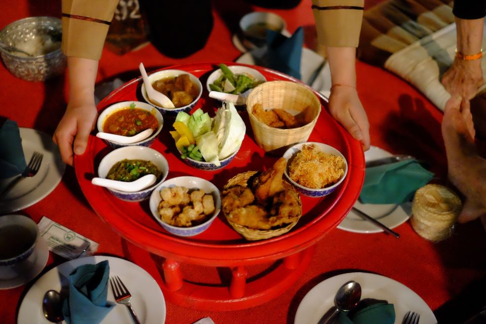 Chiang Mai Traditional Khan Toke Meal & Cultural Performance - From market stalls to Khan Toke: how this evening flows