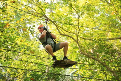Chiang Mai: Zipline & High Rope Park with Lunch & Transfer - Zipline Levels A and B: How the Flying Portion Changes