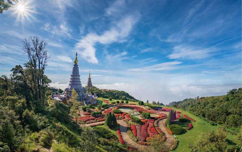 Chiang Mai:Doi Inthanon National Park & Hike at Kew Mae Pan - Reaching the highest peak: Doi Inthanon summit photo stops and guided meaning