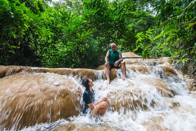 Climb Sticky Waterfall Like a Spiderman - The short trek before the water: quick effort, real payoff