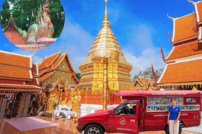 Doi Suthep Temple Tour by Local Red Car 3 Hour Adventure - The local red songthaew ride is the whole vibe