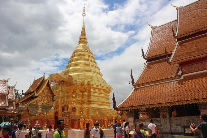 DON'T miss It ! Doi suthep temple+ Hmong village - Wat Phra That Doi Suthep: Cable Car, 306 Steps, and Temple-Top Views