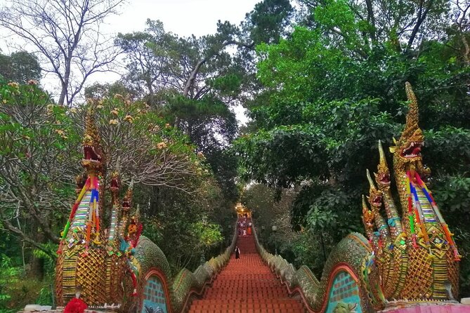 Lady Driver and Guide - Wat Pha Lat: a jungle temple closer to the quiet side
