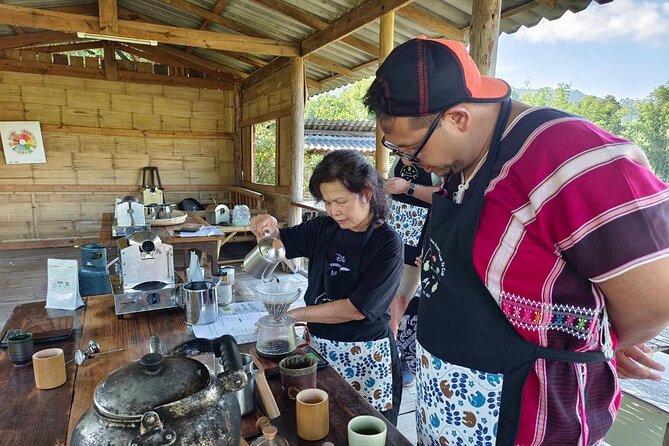 Off the Map Chiang Mai Jungle Coffee Trek Roast and Brew - Farm-to-Table Karen Lunch to Refuel After the Trek