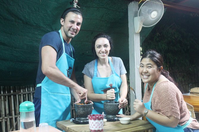 Private Dinner Cooking Class with Benny in Chiang Mai - Cooking lineup: curry paste, soup, stir-fried noodles, curry, and dessert