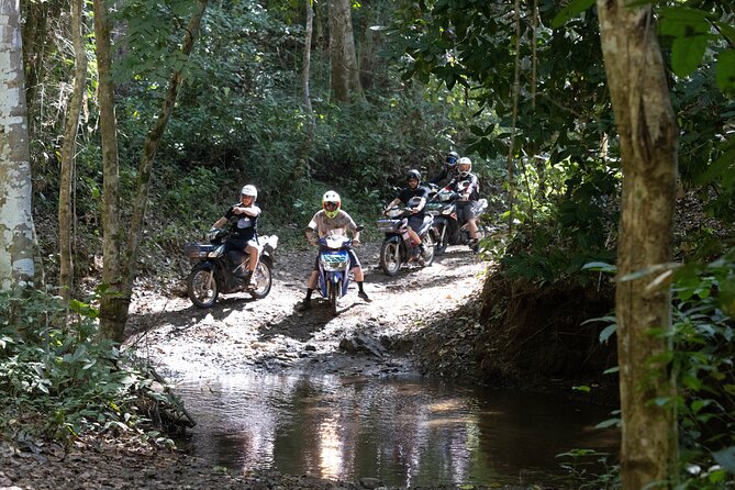 Scooter Adventure with elephants, views and FUN drive yourself - The route: from tarmac to dirt roads, plus caves, waterfall time, and temple stops