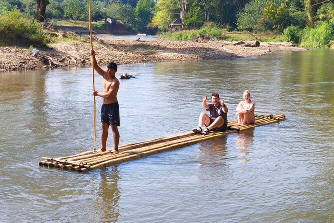 Secret Waterfall and Bamboo Rafting from Chiang Mai - Mae Wang water + bamboo rafting: the real point of this trip