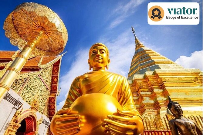 The Best City Tour View Points Wat Doi Suthep, Wat Chedi Luang and Wat Pha Lat - Key Tour Highlights at a Glance