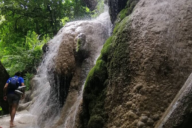The Best Full Day Tour: Doi Suthep, Wat Phalat, Sticky Waterfall - Bua Thong sticky waterfall (Nam Phu Chet Si): plan for real fun and real grip