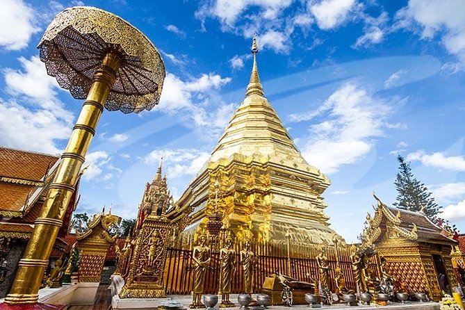 Wat Doi Suthep Temple and White Meo Hilltribe Village Half-Day Tour from Chiang Mai - Transportation Reality: Vans, Walks, and Getting Up There